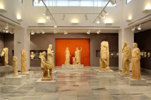 Heraklion Crete archaeological museum interior